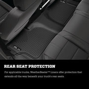 Husky liners 2022 jeep grand cherokee weatherbeater black floor mats