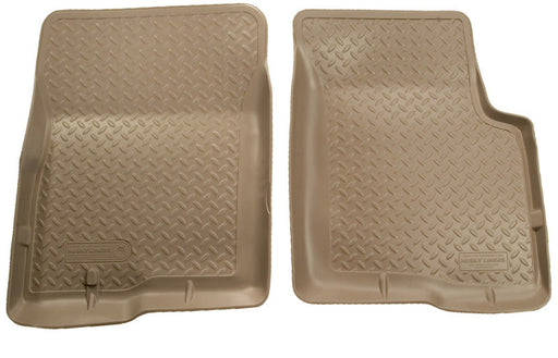 Husky liners classic style tan floor mats for toyota highlander