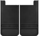Husky liners universal 12in wide black rubber rear mud flaps without weight for chevrolet silverado, cadillac escalade, 2015-201