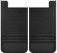 Husky liners universal black rear mud flaps on chevrolet silverado