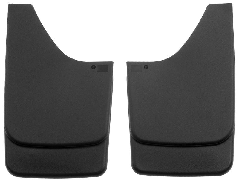 Husky liners universal mud guards for jeep wrangler - pair of black plastic door handles