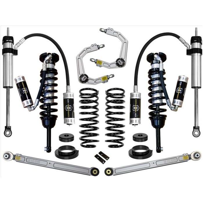 ICON 03-09 Lexus GX470 0-3.5in Stage 5 Suspension System w/Billet UCA