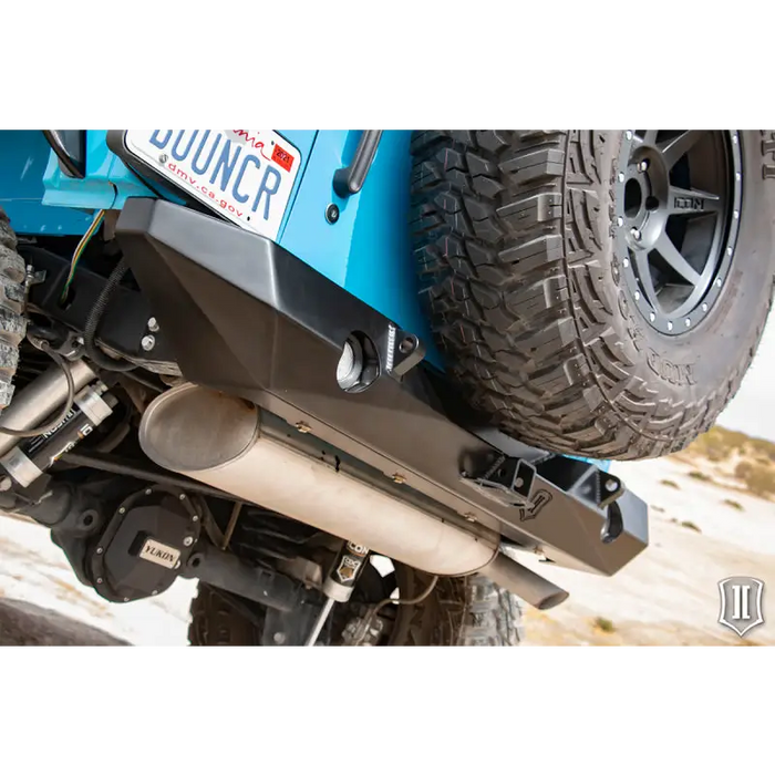 Blue Jeep Wrangler JK Pro Series Rear Bumper