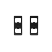 Black plastic bottle opener with the front and back shown, part of ICON 1in Cast Lift Block Kit (2.5in Wide)