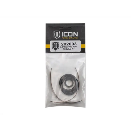 ICON 2.0 Remote Resi Rebuild Kit plastic bag with black and white label