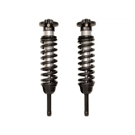 Pair of front shock springs for Toyota Tacoma in ICON 2.5 Series Shocks VS IR Coilover Kit.