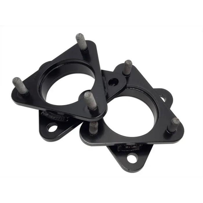 Black aluminum clamps for ICON 2005+ Toyota Tacoma / 2007+ Toyota FJ / 2002+ Toyota 4Runner 2in Spacer