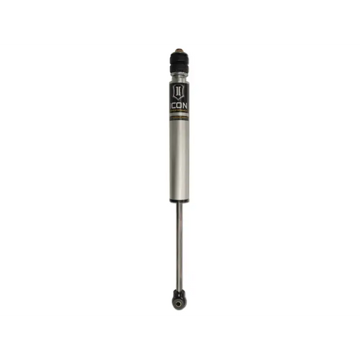 ICON 2005+ Toyota Tacoma 4WD 0-1.5in Rear 2.0 Series Aluminum Shocks VS NR - Silver metal pole with