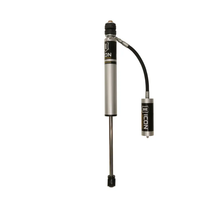 Aluminum series shocks with microphone cable on ICON 2005+ Toyota Tacoma 4WD.