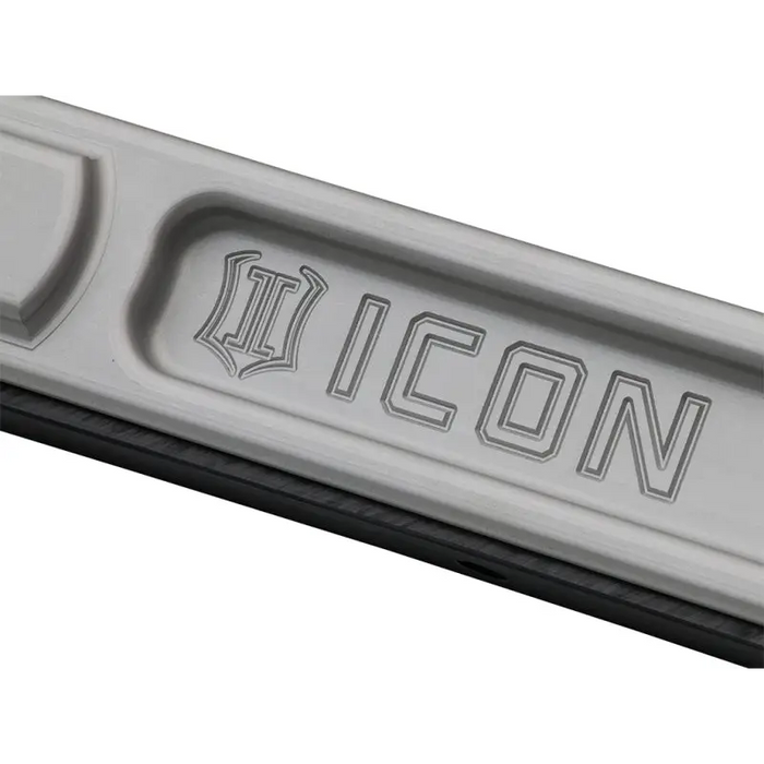 Silver USB stick with ’ICON’ word icon for Toyota LC200 Billet Lower Trailing Arm Kit.