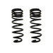 Black coil springs on white background for ICON Toyota FJ / 4Runner Rear 3in Dual Rate Spring Kit