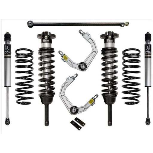 Front and rear coils and shocks for toyota camaro in icon 2010+ lexus gx460 0-3.5in stage 2 suspension system