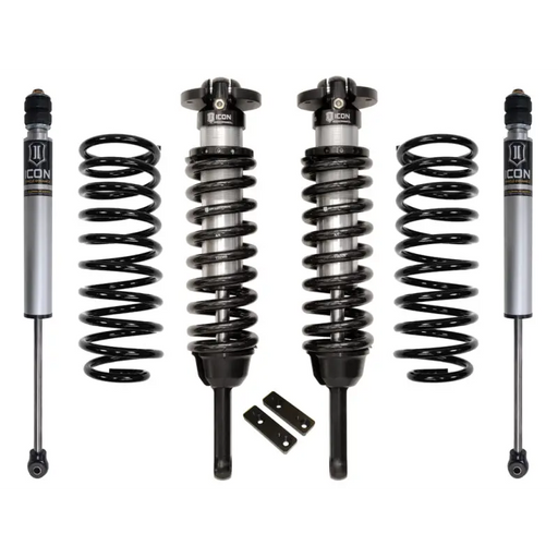 Coils and shocks for Toyota Camaro displayed in ICON 2010+ Toyota FJ/4Runner Stage 1 Suspension System.