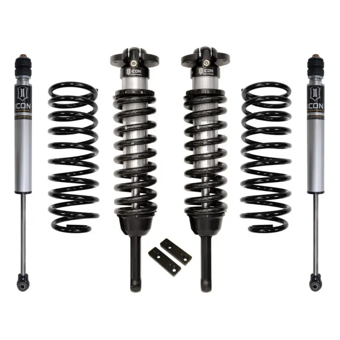 Coils and shocks for Toyota Camaro displayed in ICON 2010+ Toyota FJ/4Runner Stage 1 Suspension System.