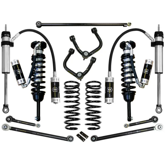 ICON 2010+ Toyota FJ/4Runner Stage 6 Suspension System with Tubular UCA and rear suspension installation instructions.