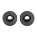 Black rubber wheel spacers for jeep gladiator rear spacer kit