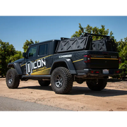 ICON 2020+ Jeep Gladiator JT 2.5in Stage 1 Suspension System with black jeep and yellow decal