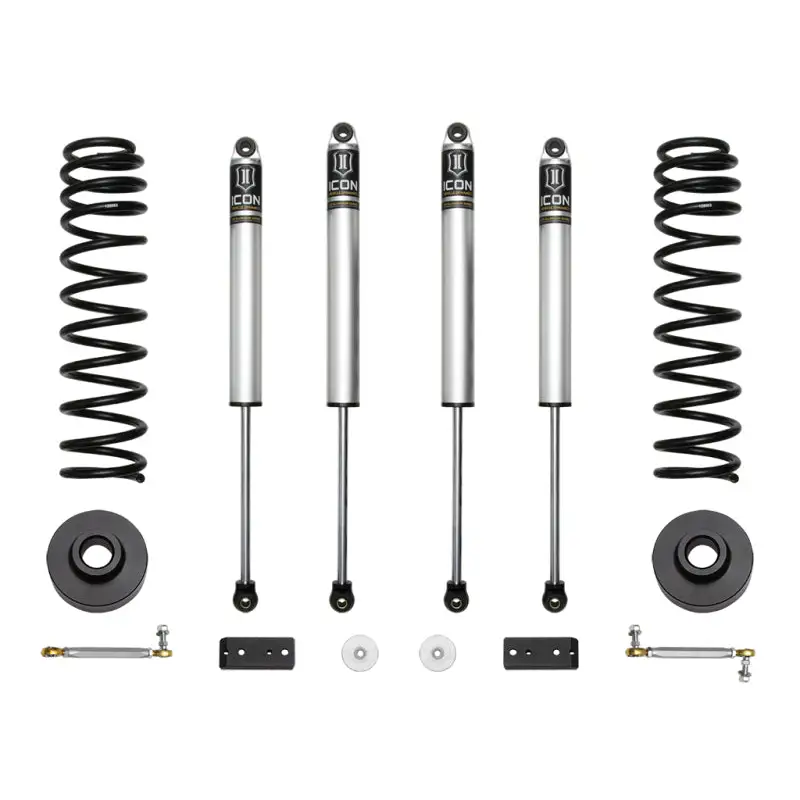ICON 2020+ Jeep Gladiator JT 2.5in Stage 1 Suspension System coils and shocks for Toyota.