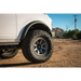 White Ford Bronco with black tire - ICON 2021+ 3in Lift Coilover Spacer Kit