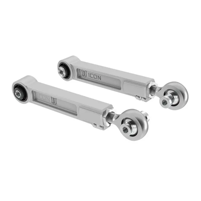 Pair of stainless door handles - ICON 2021+ Ford Bronco Billet Rear Upper Adjustable Link Kit