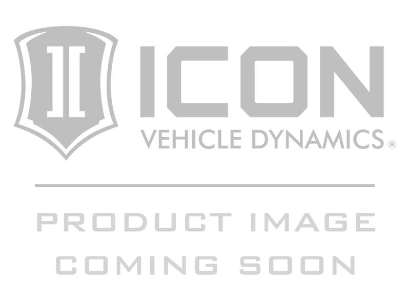 Icon vehicle dynamics logo on icon 2021+ ford bronco hoss 2.0 front exp coilover 2.5in