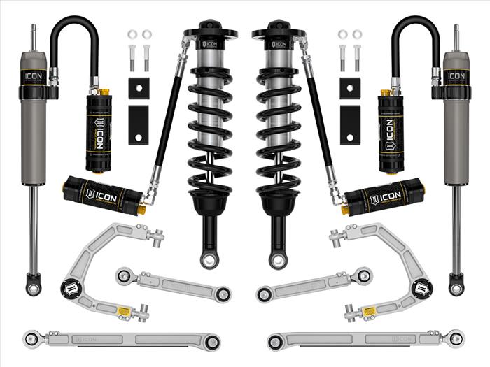 ICON 2022+ Toyota Tundra 1.25-3.5in Stage 8 Suspension System Billet