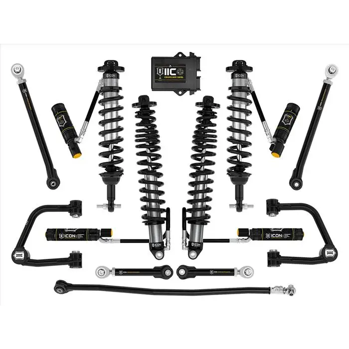 ICON 21-UP BRONCO NON-SASQUATCH 3-4’ LIFT STAGE 8 SUSPENSION SYSTEM TUBULAR with suspension