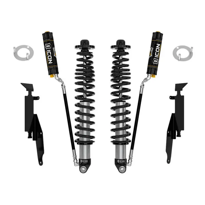 ICON 21-UP Ford Bronco 2-3in Rear Lift CDCV COILOVER KIT with coils and shocks