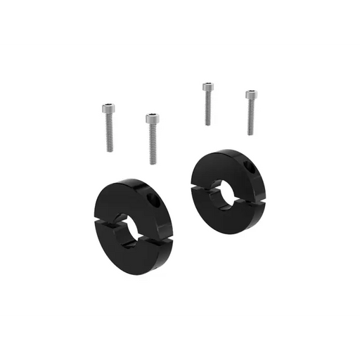 Black metal screws and nuts for ICON 21-UP Ford Bronco Coilover Bump Stop Spacer Kit.