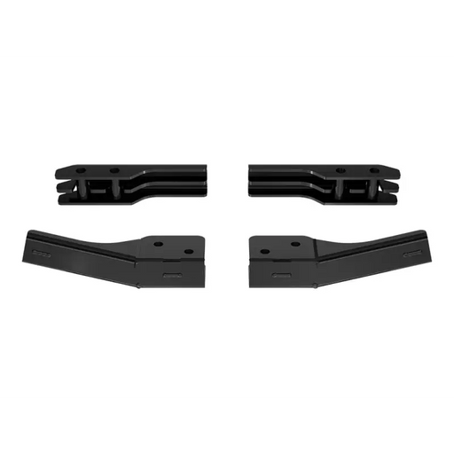 Black plastic brackets for ICON 21-UP Ford Bronco crash bar kit.