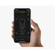 ICON 21-UP Ford Bronco Intelligent Control (IIC) INSTALL KIT with iPhone app displayed