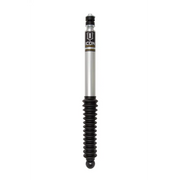 Metal pole with black and white logo on icon 0-3in rear 2.0 series aluminum shocks vs ir for toyota land cruiser