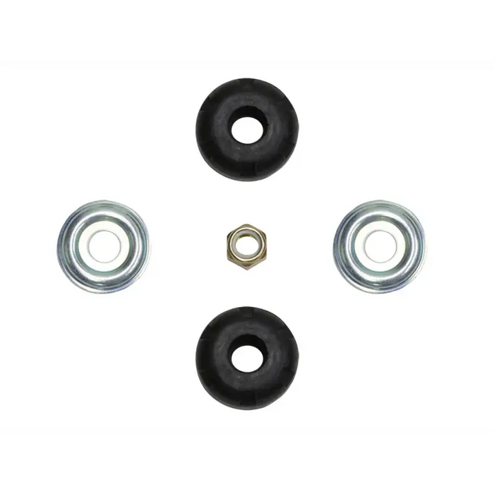 ’Black rubber wheel nuts and washer in ICON 9/16 Medium Duty Stem Bushing Kit’