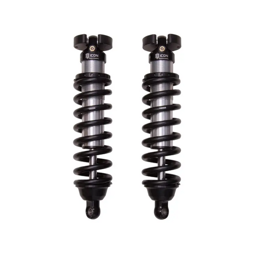 Pair of coils for front suspension in ICON 96-04 Toyota Tacoma/96-02 Toyota 4Runner Ext Travel 2.5 Series Shocks VS IR