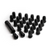 ICON Alloys Lug Nut Kit - 24 black plastic screws with key