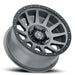 ICON Compression 17x8.5 Titanium Wheel with Steel Finish