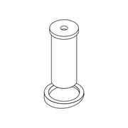 ICON Delta Joint Install Adapter & Shim - Black and white drawing of a thread.