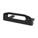 Black metal fairlead mount for ICON Impact front bumper.