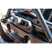 Close up of a jeep with winch on ICON Impact Front Bumper Fairlead Mount.