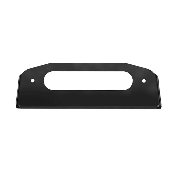 Black metal door handle on white background - ICON Impact Front Bumper Fairlead Mount