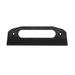 Black metal door handle on white background - ICON Impact Front Bumper Fairlead Mount