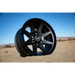 ICON Rebound 17x8.5 5x5 -6mm Offset Double Black Wheel in Desert