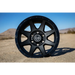 ICON Rebound 17x8.5 Black Wheel on Desert Landscape