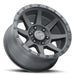 ICON Rebound 17x8.5 5x5 -6mm Offset Double Black Wheel