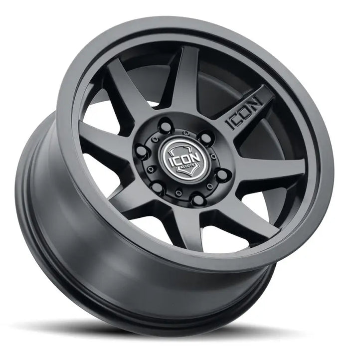 ICON Rebound 17x8.5 Matt Black Wheel