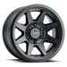 ICON Rebound 17x8.5 Satin Black Wheel with 106.1mm Bore.