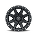 ICON Rebound 17x8.5 6x5.5 25mm Offset Satin Black Wheel