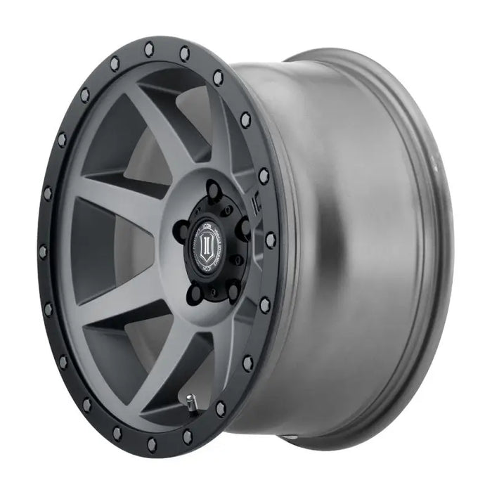 Icon rebound pro 17x8.5 titanium wheel - most innovative design in the market