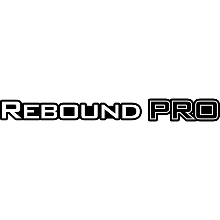 Redond pro logo on icon rebound pro 17x8.5 titanium wheel
