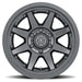 ICON Rebound Pro 17x8.5 5x5 -6mm Offset Satin Black Wheel